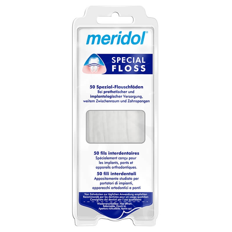 MERIDOL SPECIAL FLOSS FILO INTERDENTALE 50 FILI 