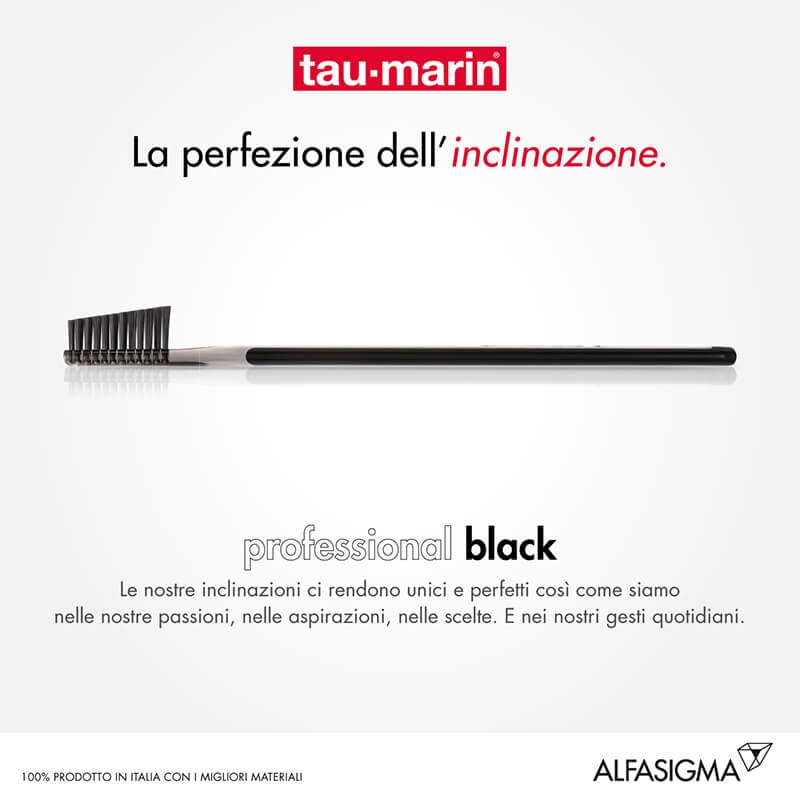 Tau-Marin Spazzolino Professional Black Antimacchia