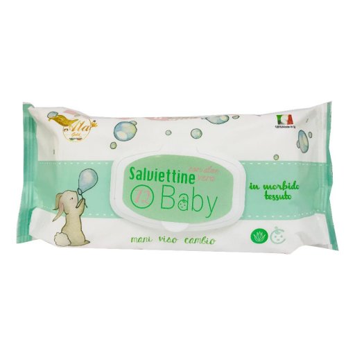 ALA Salviettine Detergenti Bambini Aloe Vera 72 pezzi