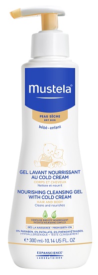 Mustela Cold Cream Gel Detergente Corpo e Capelli 300 ml