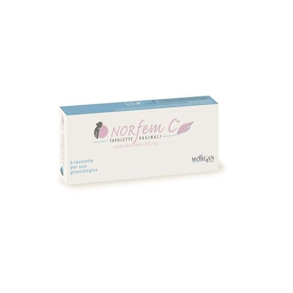 Norfem C Tavolette Vaginali 6 Pezzi