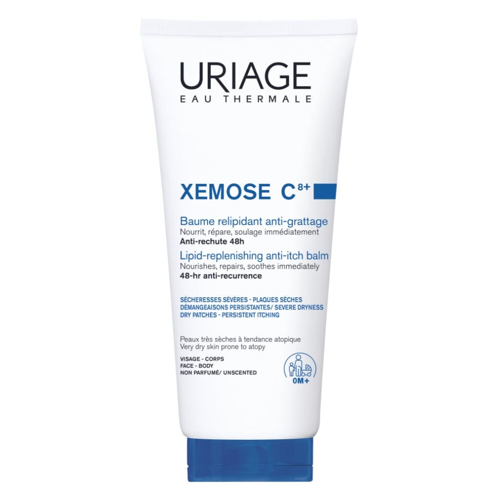 Uriage - Xémose C8+ - Balsamo-Olio Lenitivo Anti-Prurito Viso E Corpo 200 ml