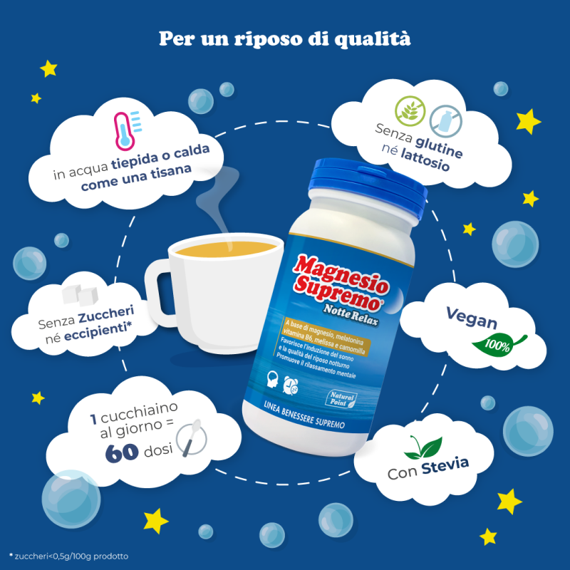MAGNESIO SUPREMO NOTTE RELAX 150G