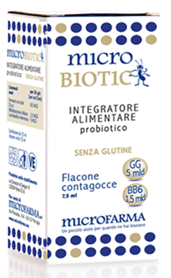 Microbiotic Gocce Integratore Probiotico 7,5 ml