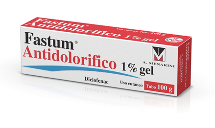 Fastum Antidolorifico Gel 10mg/g Diclofenac 100 g
