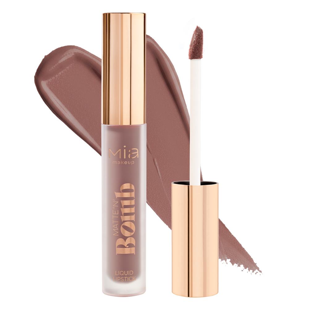 Mia Makeup - Matte 'N' Bomb - Rossetto Liquido N.03 Tobacco Blend