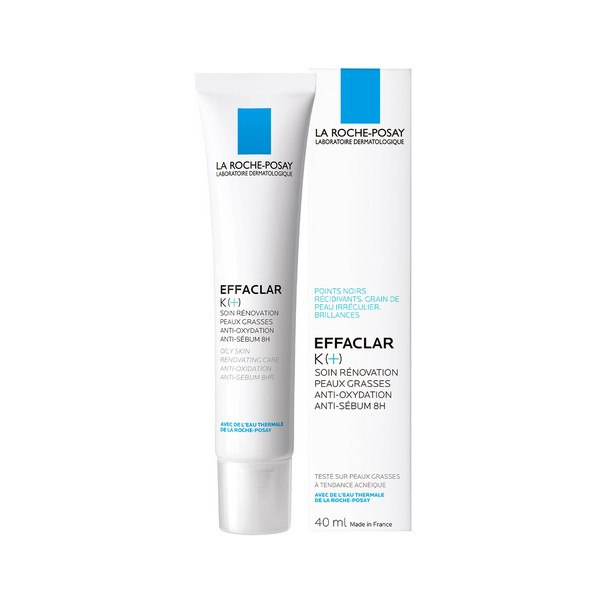 La Roche-Posay Effaclar K+ trattamento quotidiano per pelle mista, grassa o a tendenza acneica 40 ml