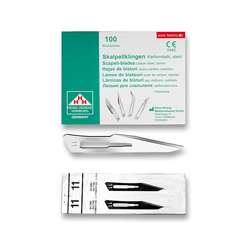 LAMA BISTURI STERILE MIS.11 100PZ- BBRAUN
