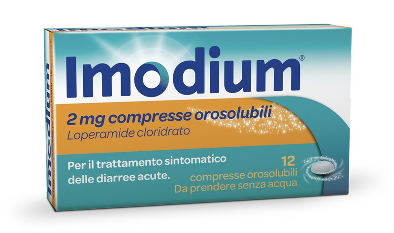 Imodium Diarrea Acuta 12 Compresse Orosolubili