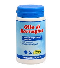 Olio di Borragine Natural Point - Integratore per la sindrome premestruale - 100 perle gelatinose