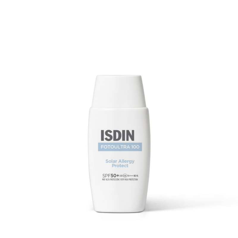 Isdin - Fotoultra 100 Solar Allergy Protect - Protezione Solare SPF50+ Viso 50 ml