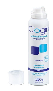 Clogin Schiuma Detergente Uso Ginecologico pH 4.5 Igiene Intima 150 ml