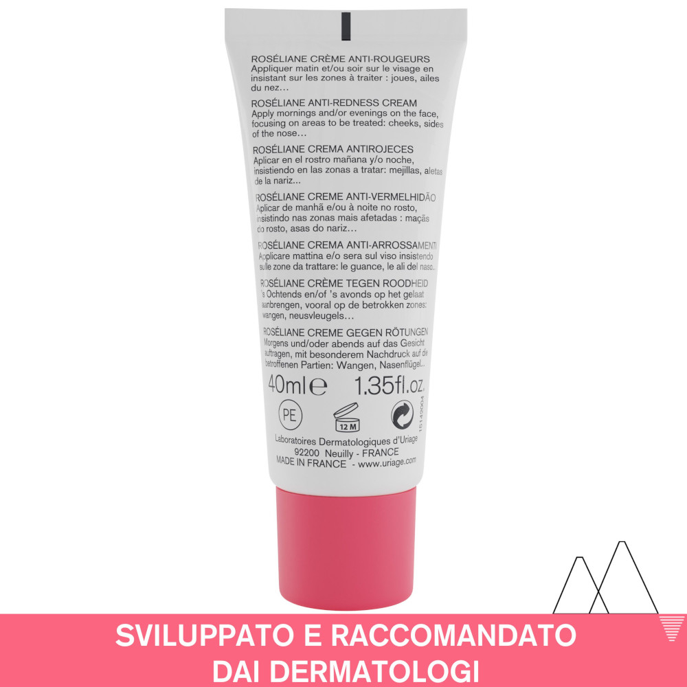 URIAGE ROSÉLIANE Crema viso anti-rossori lenitiva e idratante a lunga durata - 40ml