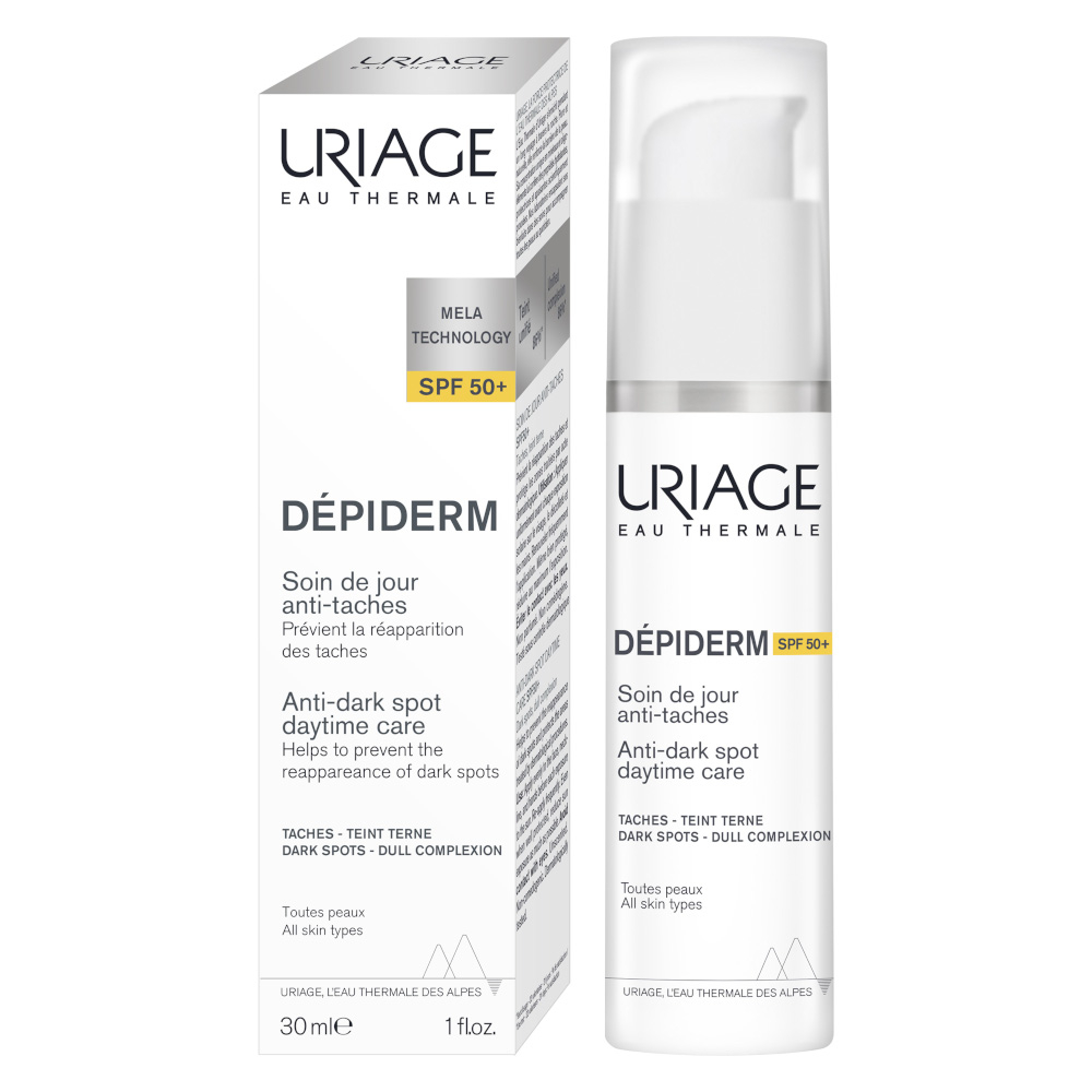 Uriage Dépiderm Trattamento Giorno Anti-macchie SPF 50+ Viso 30 ml