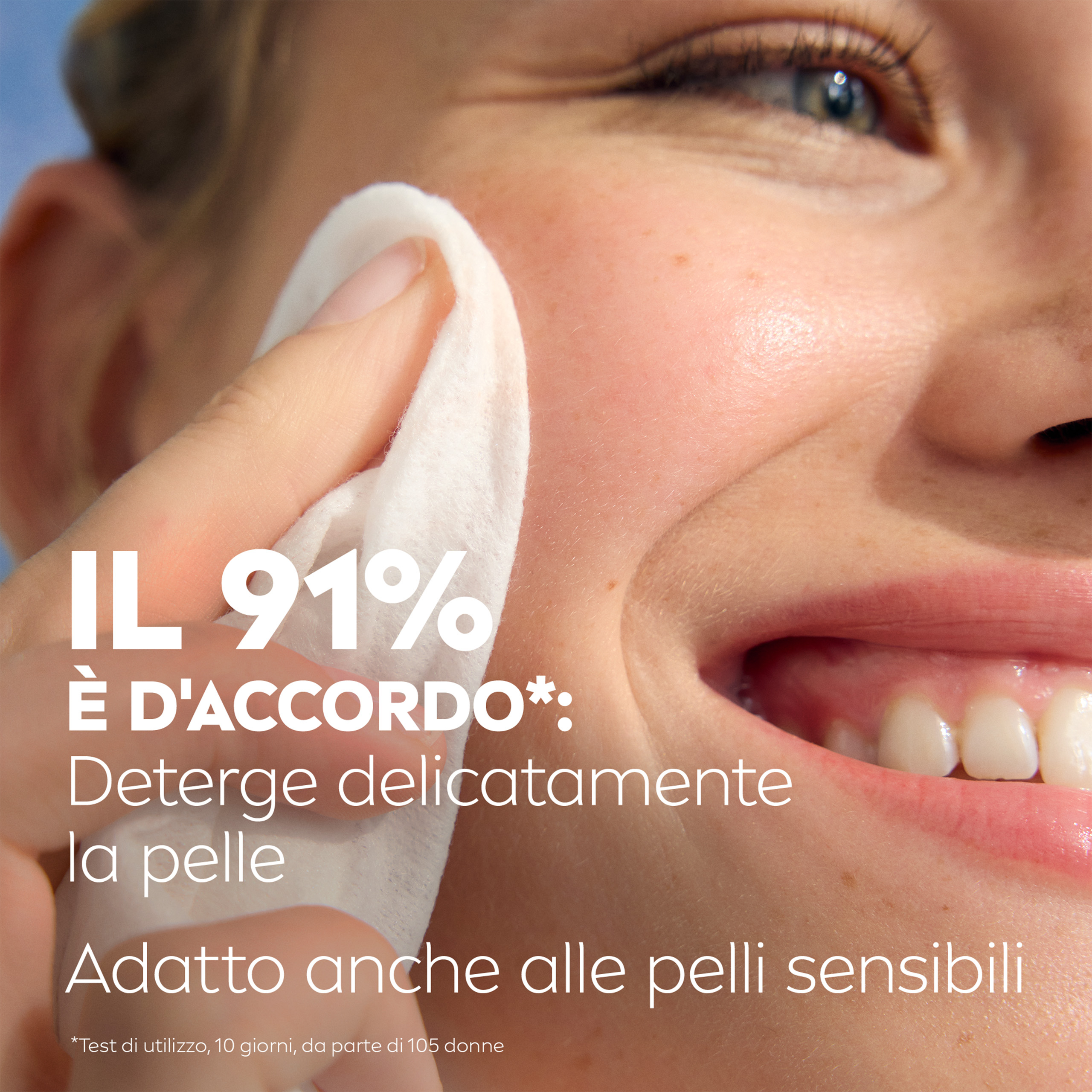 Nivea MicellAir Professional Salviettine Struccanti 20 Pezzi, Salviette per trucco waterproof