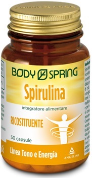 Body Spring Spirulina Integratore Ricostituente 50 Capsule