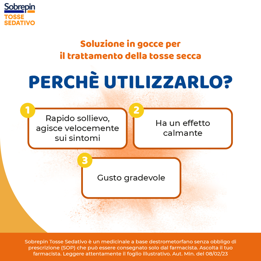 SOBREPIN TOSSE SECCA SEDATIVO SOLUZIONE ORALE 20 ML 15 MG/ML