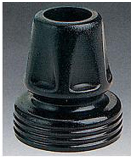 Dualsan Puntale Ricambio Bastone 2 Pezzi 19 mm