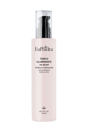 EuPhidra Tonico Illuminante no-alcool lenitivo e rinfrescante 200 ml