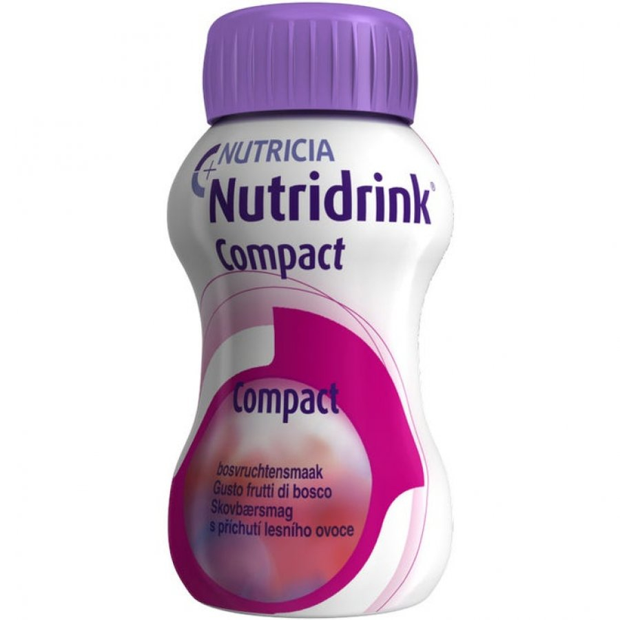 Nutricia Nutridrink Compact Integratore Alimentare Gusto Frutti Di Bosco 4x125ml
