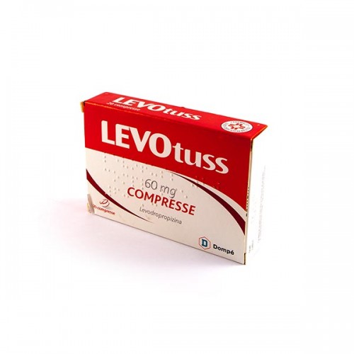 Levotuss 60 mg Levodropropizina Tosse 20 Compresse