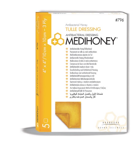 MEDIHONEY TULLE DRESS 10X10CM