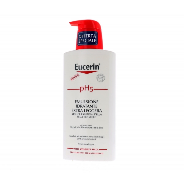 Eucerin pH5 Emulsione Idratante Extra Leggera Corpo 400mL 