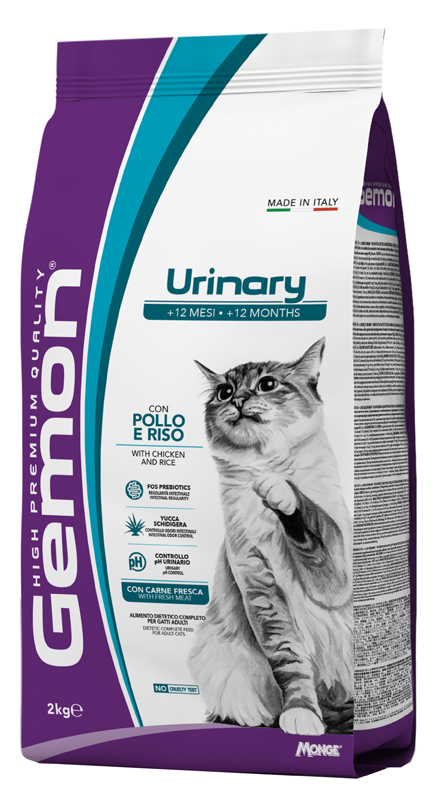 GEMON URINARY POLLO RISO 2KG