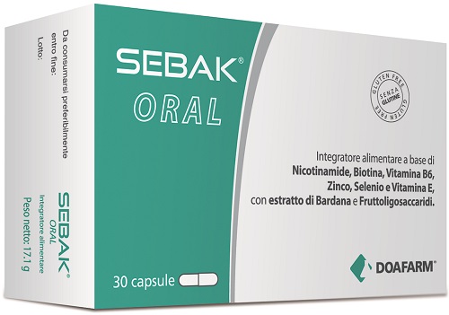 Sebak Oral Integratore 30 Capsule