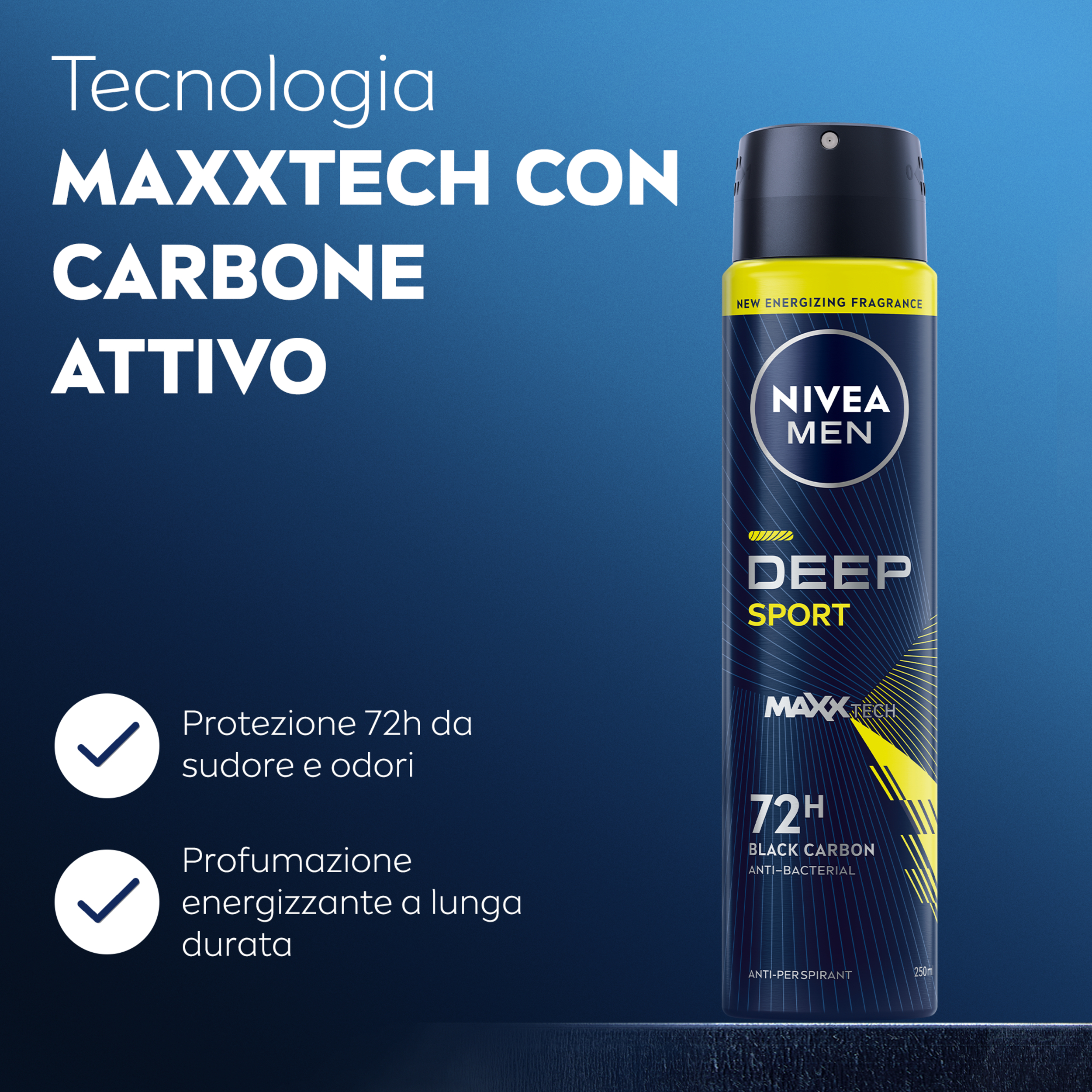 NIVEA MEN DEEP SPORT SPR 150ML