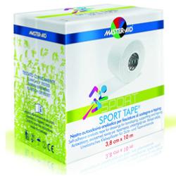 Master Aid Sport Tape Nastro Autoadesivo Per Bendaggio Di Sostegno cm 3,8x10m 1 Bobina Di Nastro