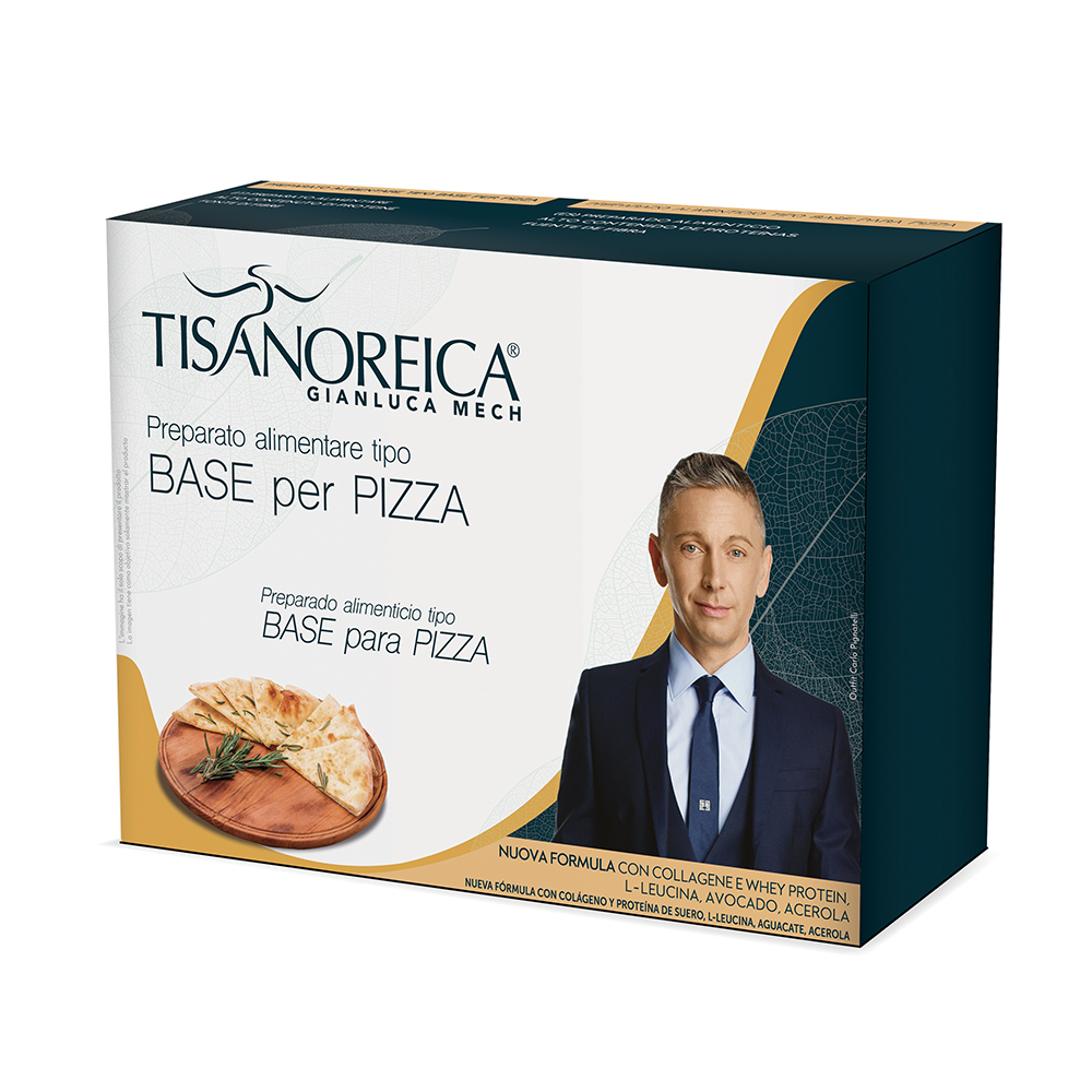 Tisanoreica Base Per Pizza Senza Glutine 4 Preparati da 31.5g