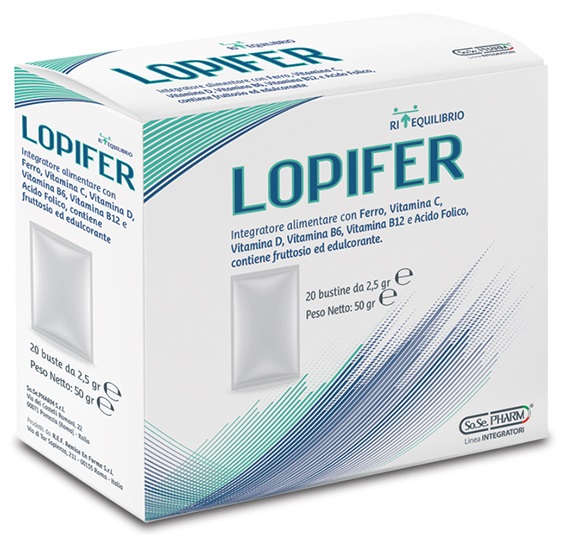 Lopifer Interatore Alimentare 20 Bustine