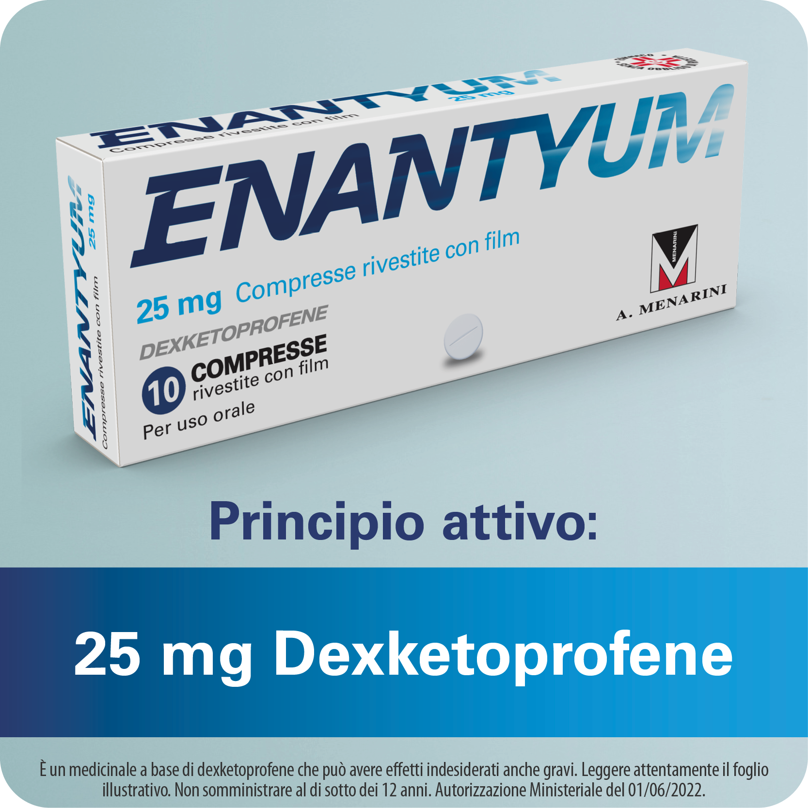 ENANTYUM*10CPR RIV 25MG
