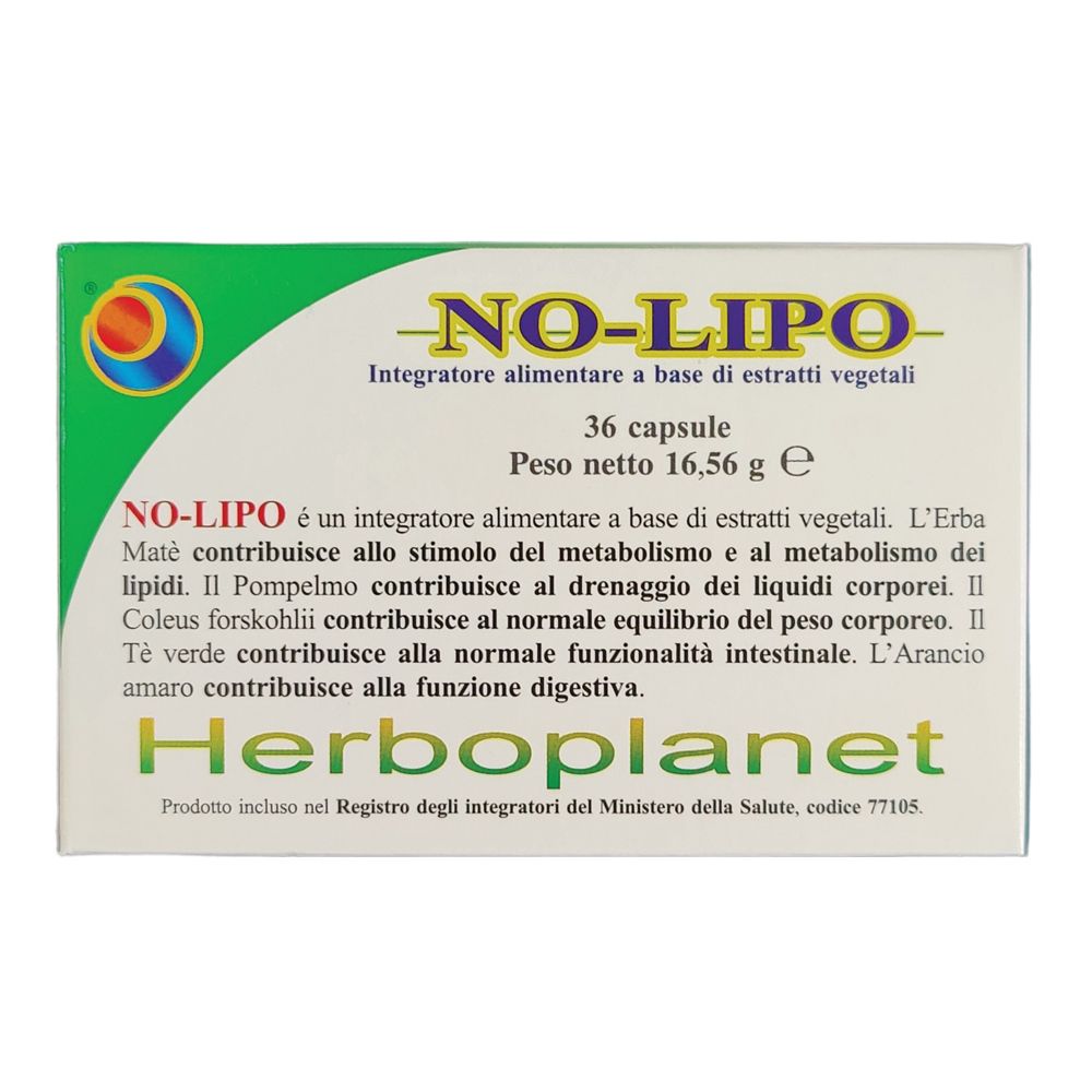 Herboplanet No Lipo 36 compresse 16,56g