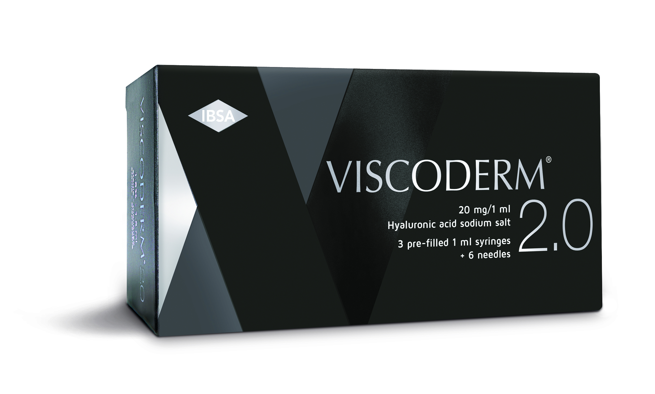 VISCODERM 3 siringhe da 1 mL di acido ialuronico al 2,0%