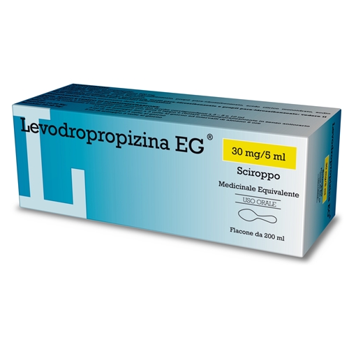 Levodropropizina Eg Sciroppo Tosse 200 ml