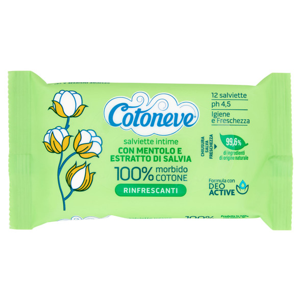 COTONEVE SALV INTIME RINFRESC 12PZ