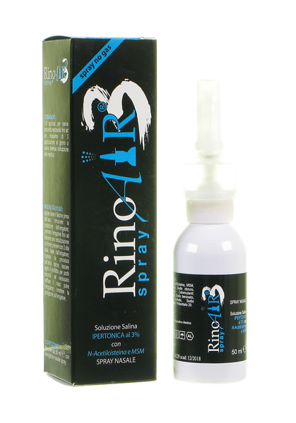 Rinoair 3% Spray Nasale Ipertonico Decongestionante 50 ml