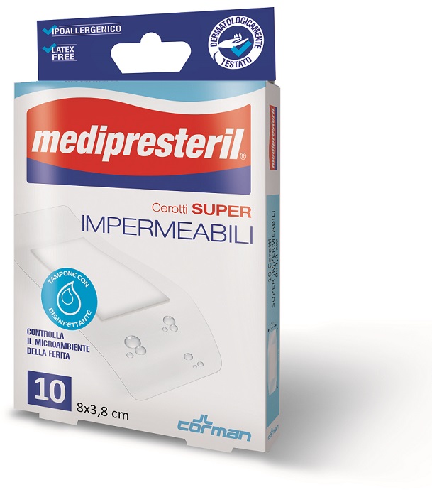 Medipresteril Cerotti super impermeabili 10 pezzi
