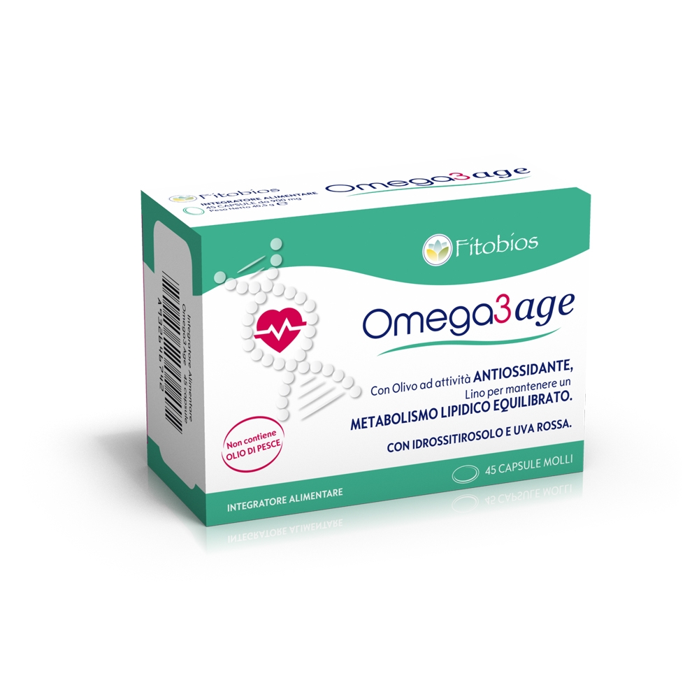 Omega 3 Age Integratore 45 Capsule 900 mg