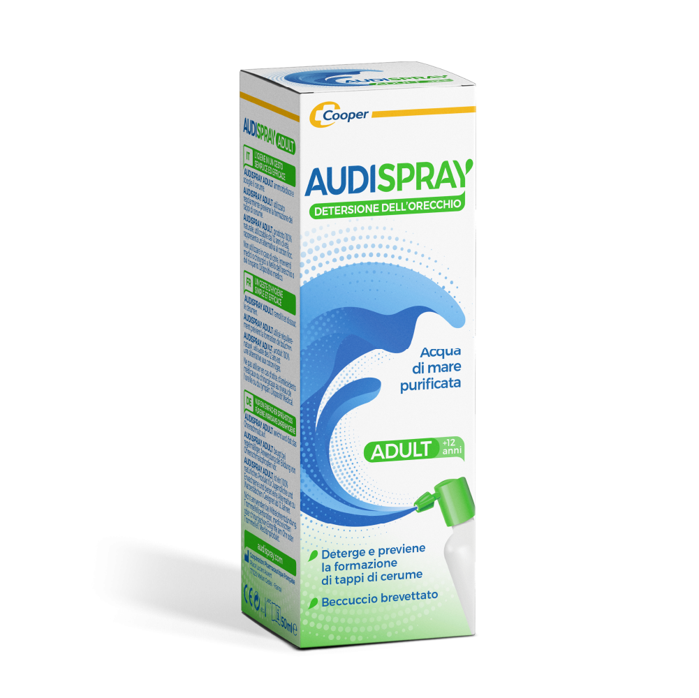 Audispray Adult - Soluzione per elimina il cerume - 50 ml