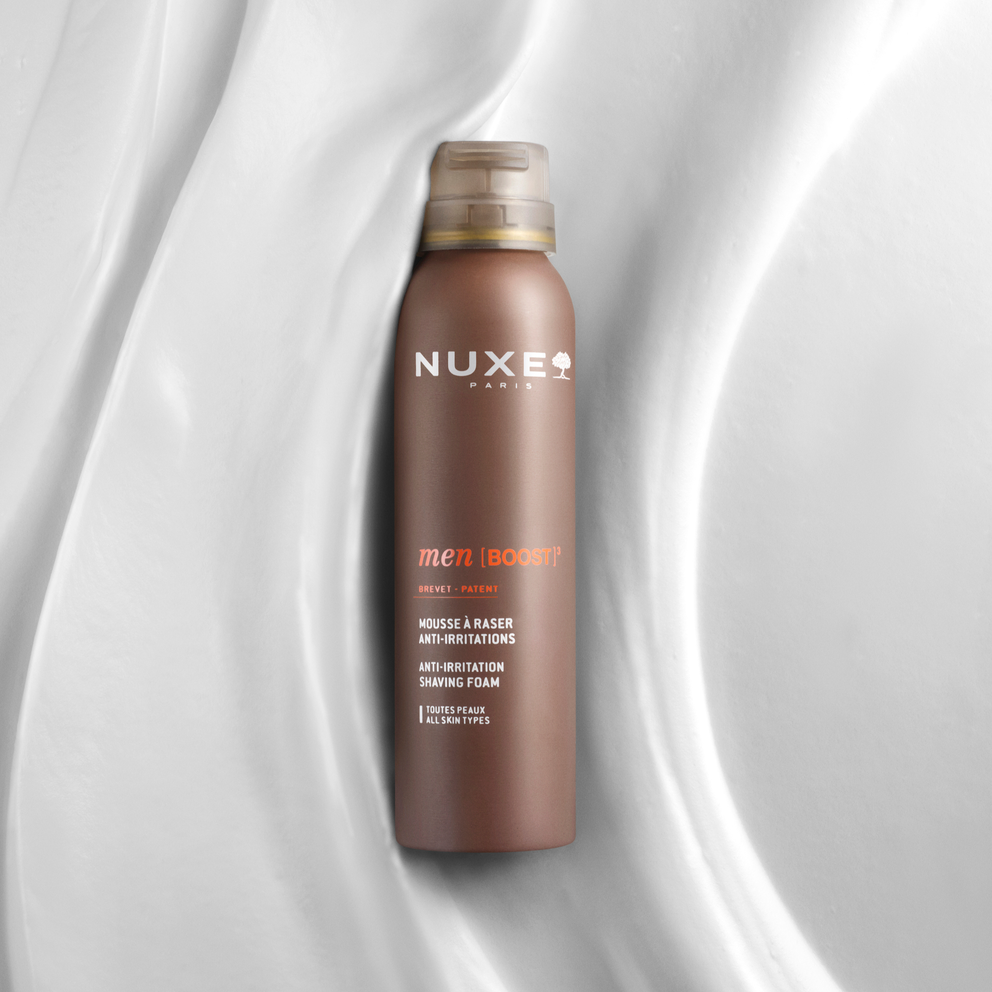 Nuxe - Men [BOOST]³ - Schiuma Da Barba Anti-Irritazioni 150 ml