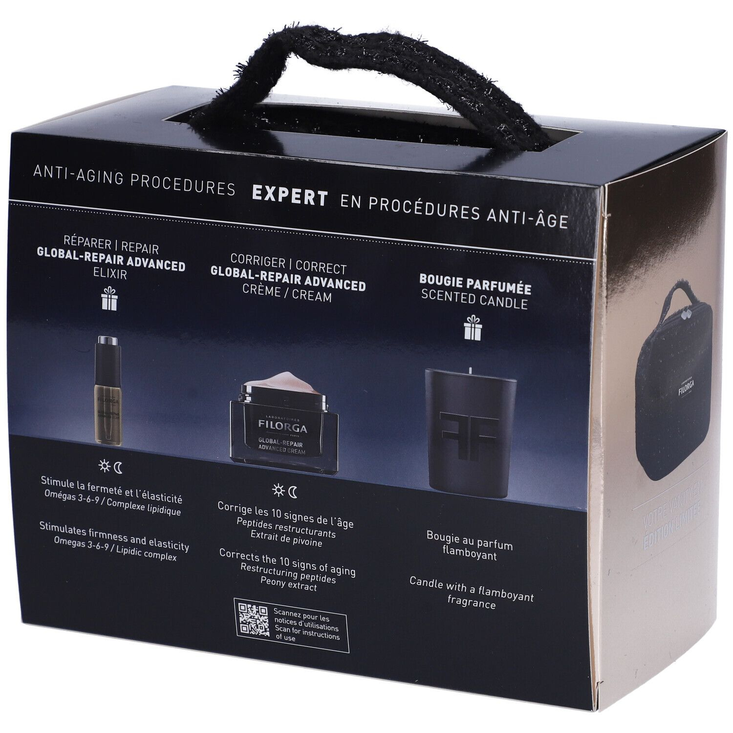 FILORGA COFANETTO NATALE GLOBAL 2024 - Routine Trattamenti Viso Anti-Età Globale