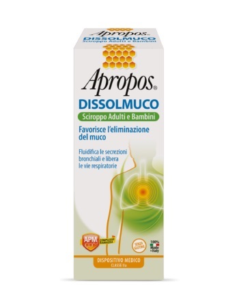 Apropos Dissolmuco Sciroppo Per Adulti E Bambini Elimina Muchi 230 g