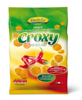 Farabella Senza Glutine Croxy Snack Paprika 50 g