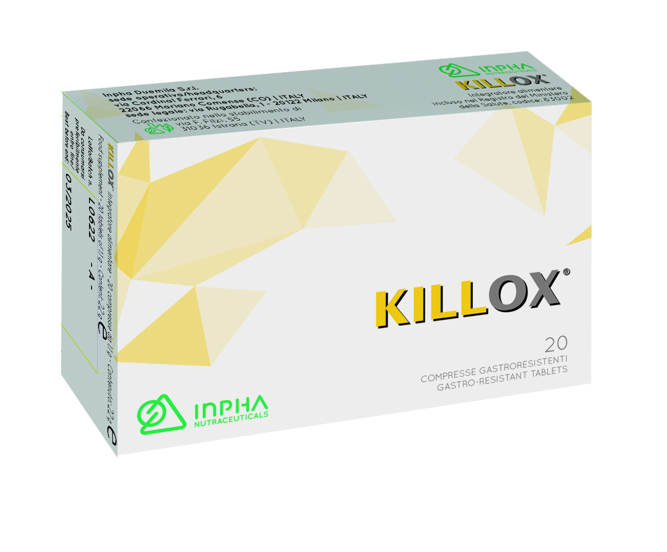 Killox Integratore 20 Compresse