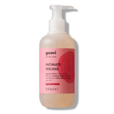 GOOVI INTIMATE FEELING sapone detergente intimo  Salvia e Melissa 250 ml
