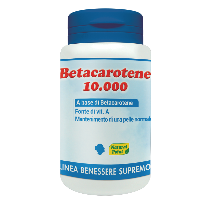 Betacarotene 10000 Natural Point - Integratore antiossidante - 80 Perle