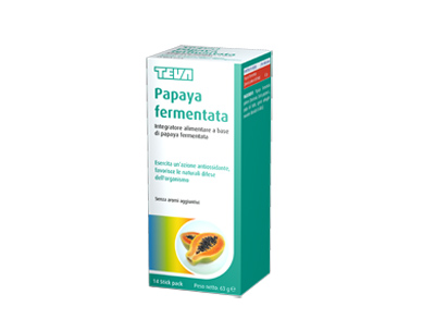 Teva Papaya Fermentata Integratore 14 Bustine